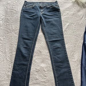 Long Elegant Legs skinny jeans. Like new. 36-37” inseam